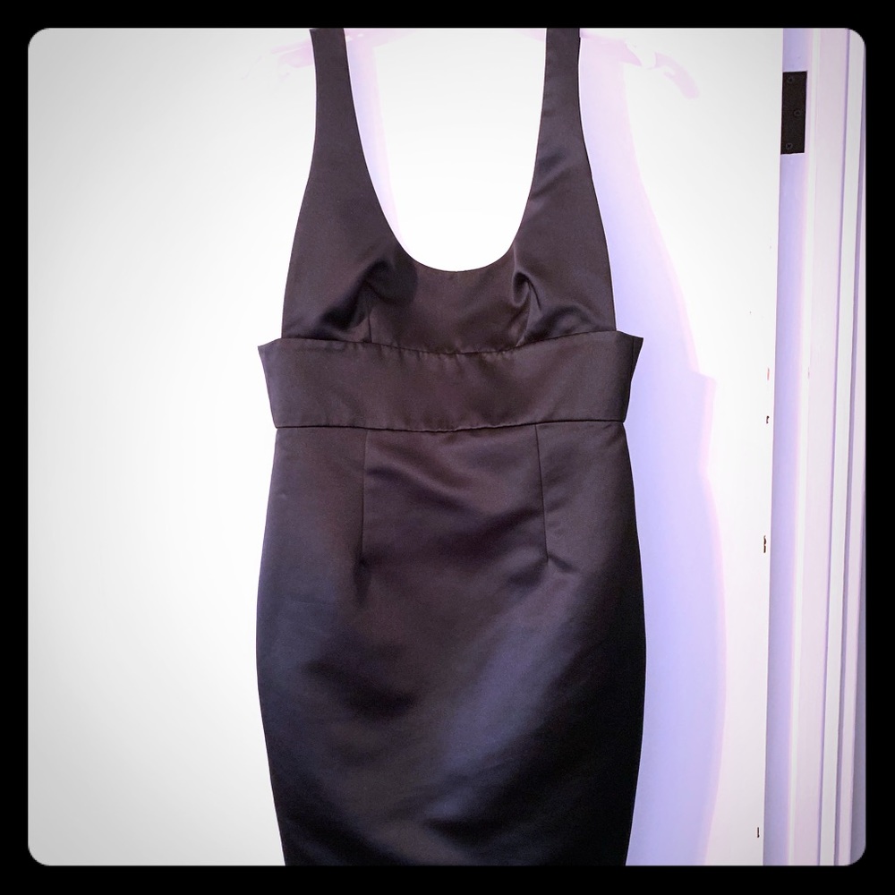 Black cocktail dress